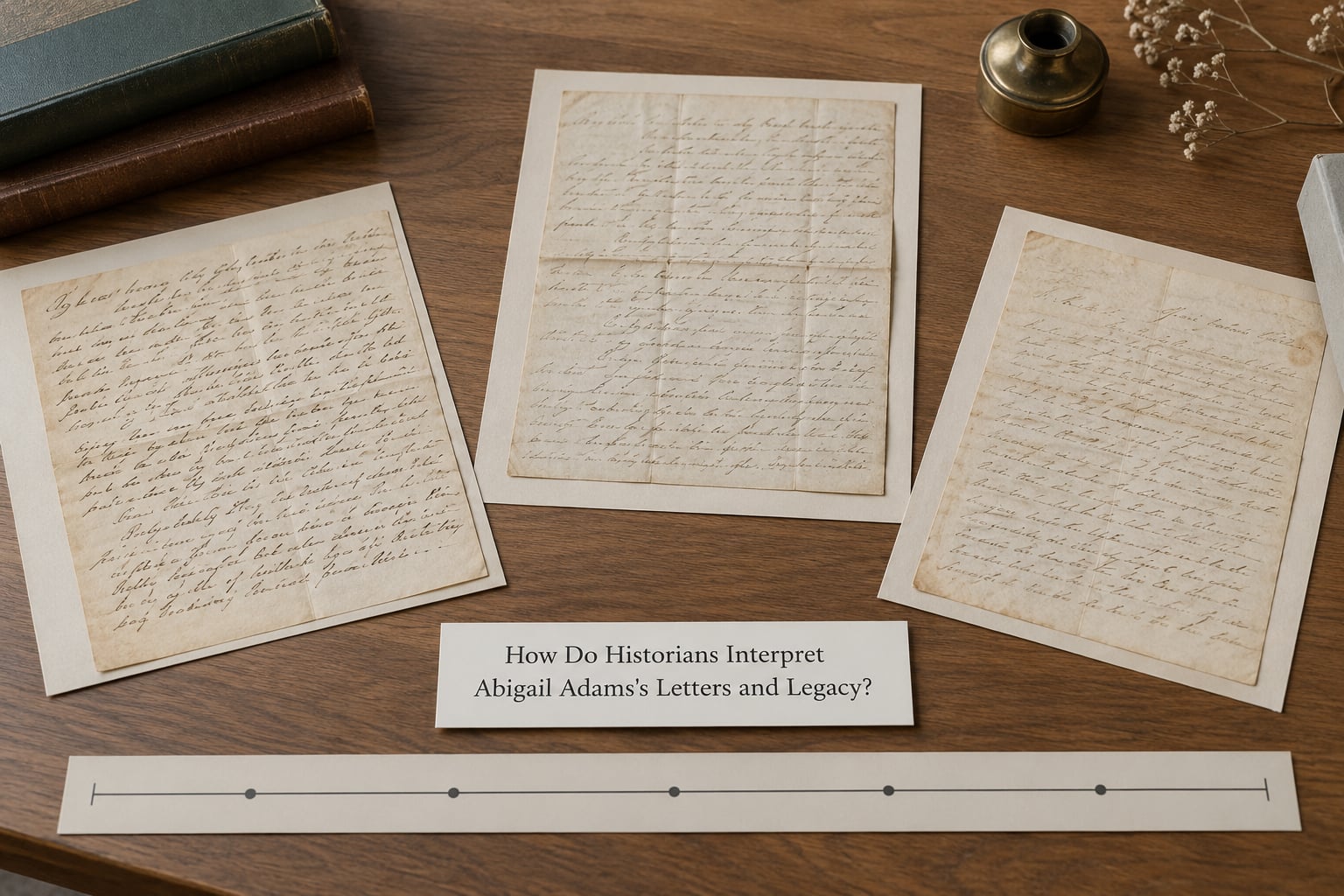 How Do Historians Interpret Abigail Adams's Letters and Legacy?