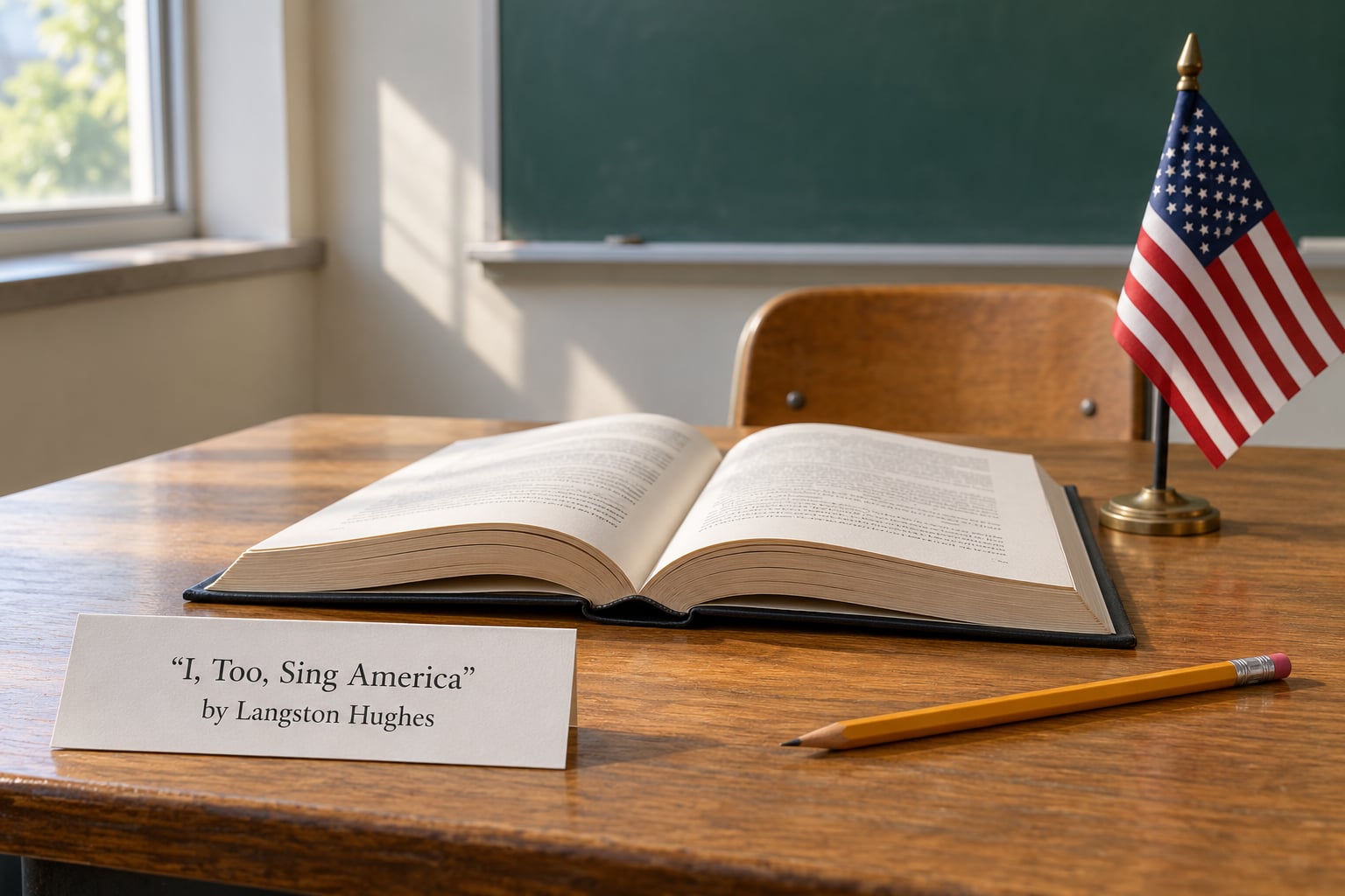 "I, Too, Sing America" by Langston Hughes