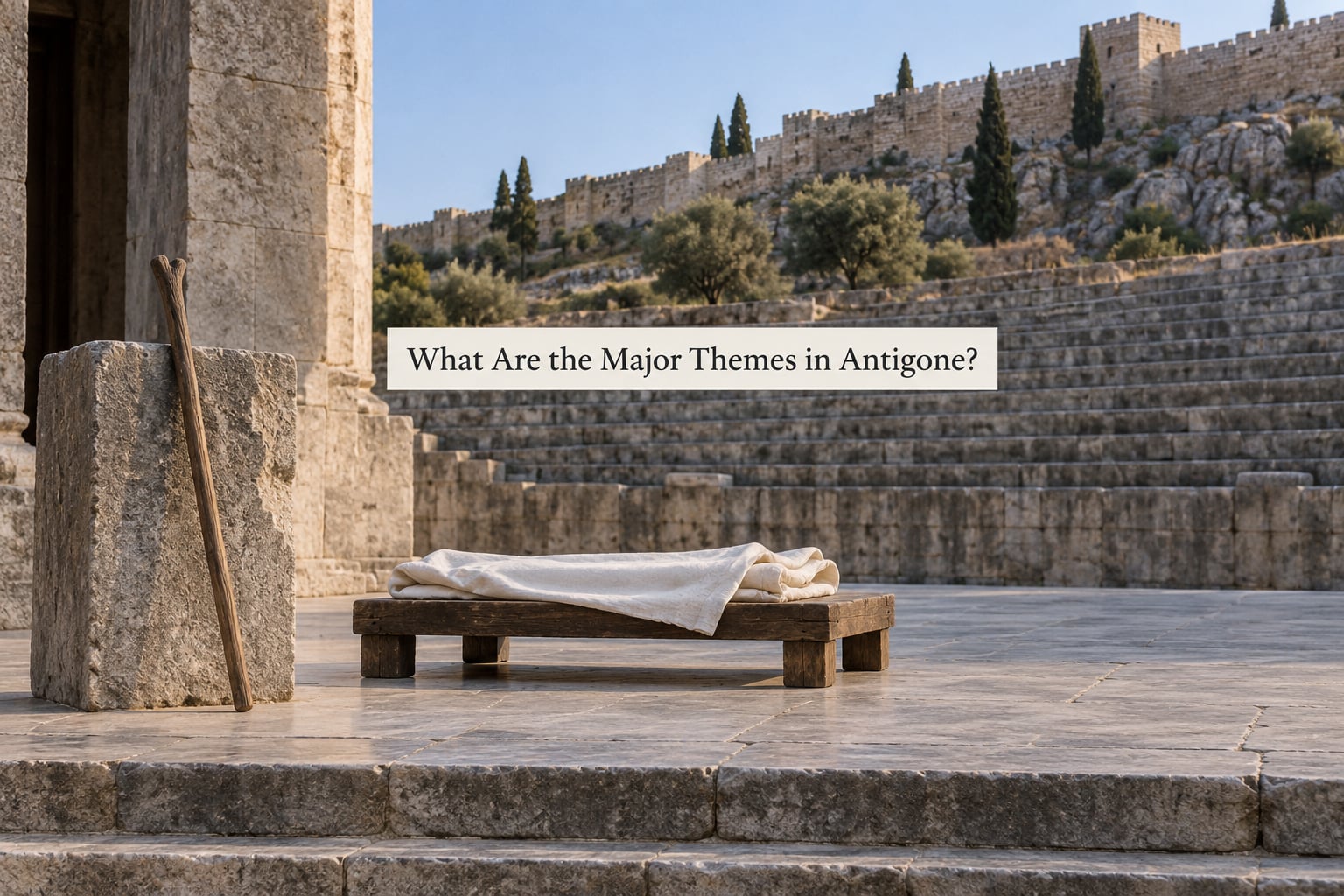 What Are the Major Themes in Antigone?