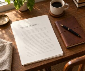 how to write a strong first sentence for a story