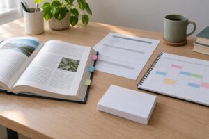 how to catch up on reading before a test
