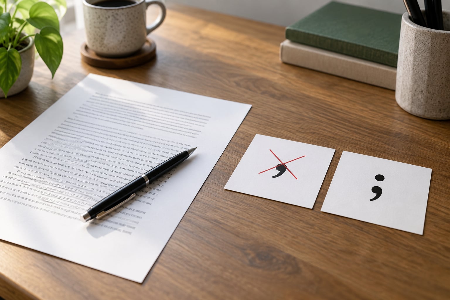 how to fix comma splices