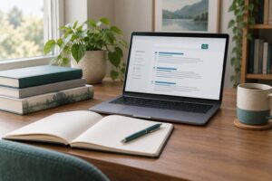 how to use a library database for research