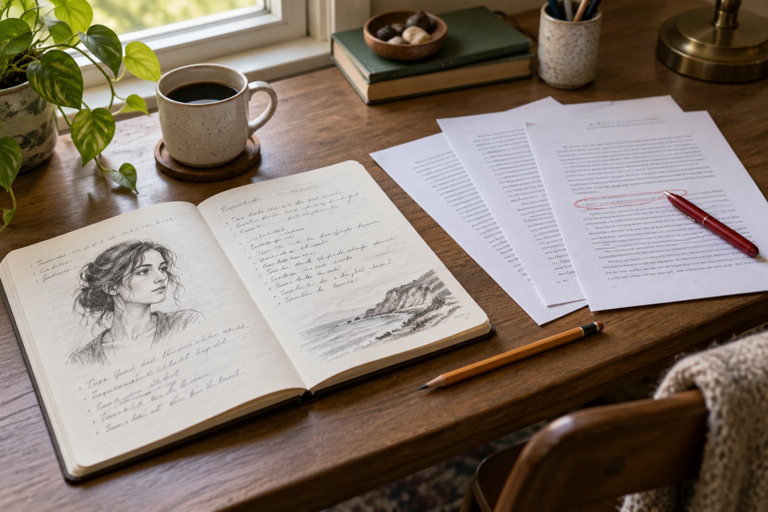 how to develop a character for a story