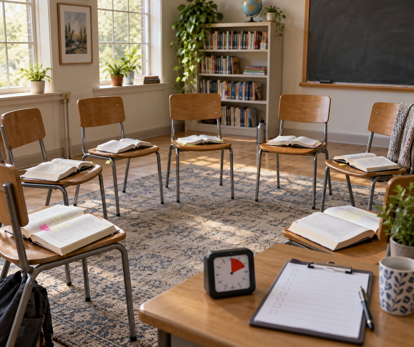 how to run a socratic seminar in english class