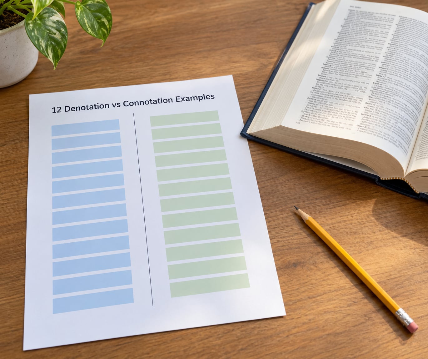 12 Denotation vs Connotation Examples
