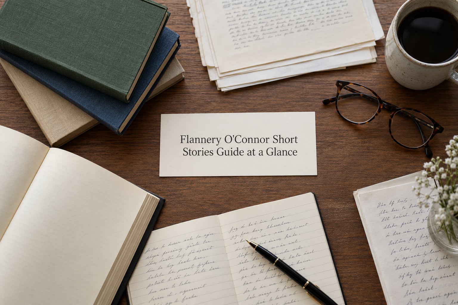 Flannery O'Connor Short Stories Guide at a Glance