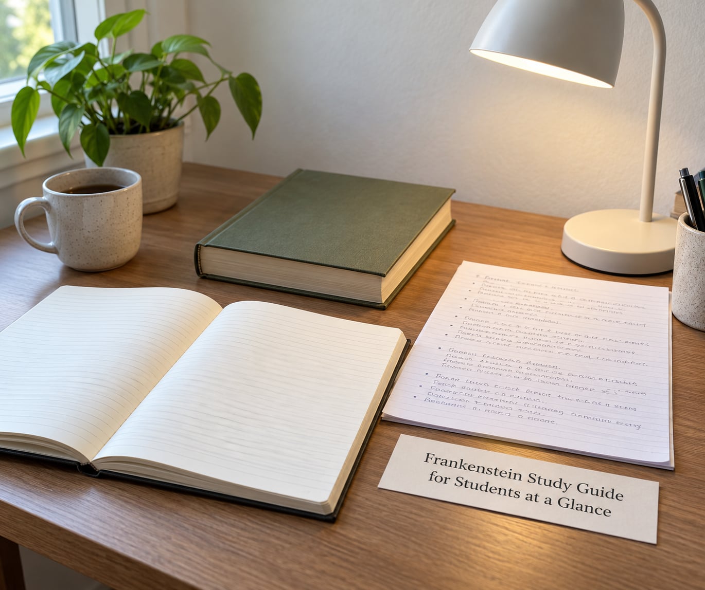 Frankenstein Study Guide for Students at a Glance