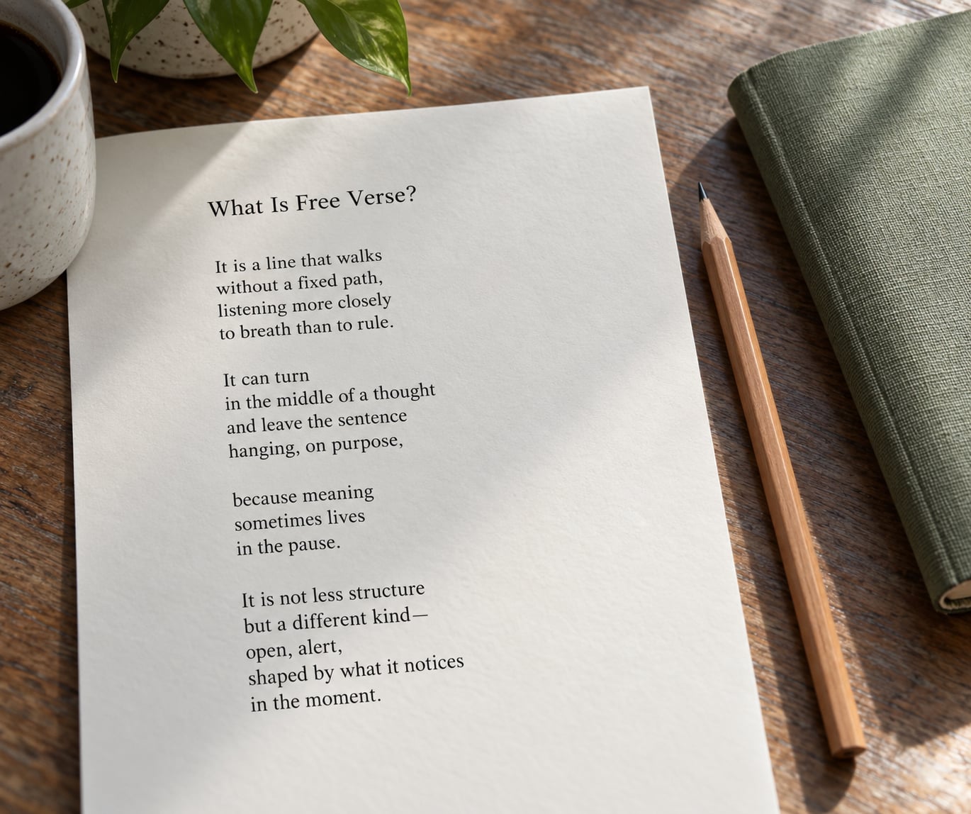 What Is Free Verse?