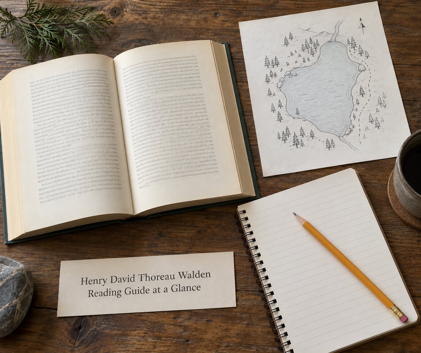 Henry David Thoreau Walden Reading Guide at a Glance