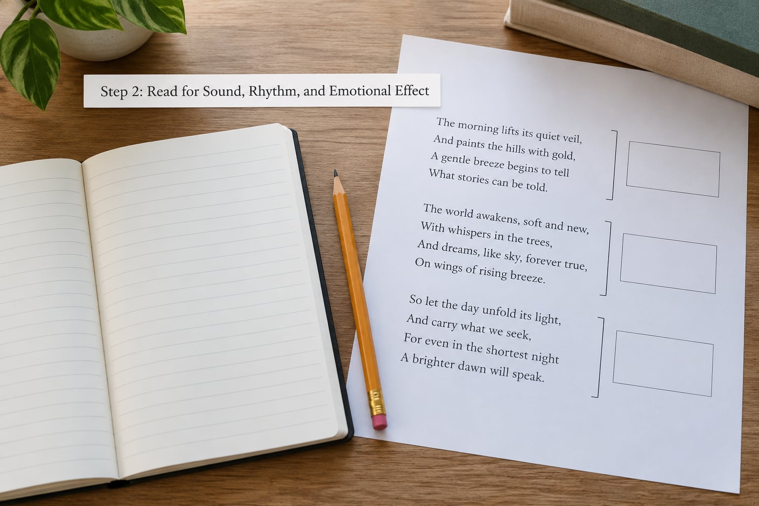 Step 2: Read for Sound, Rhythm, and Emotional Effect