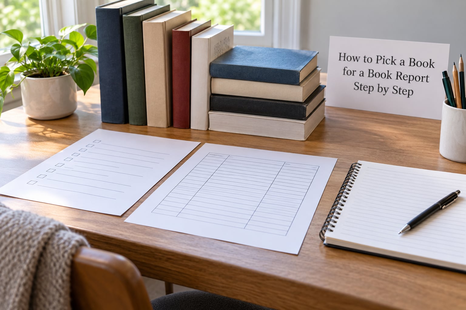 How to Pick a Book for a Book Report Step by Step