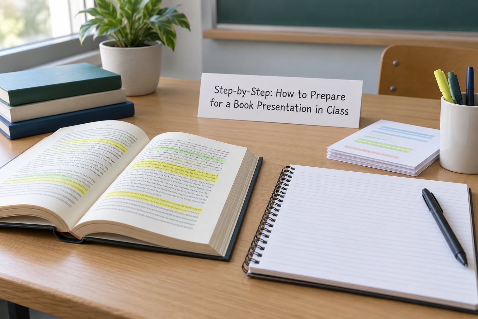 Step-by-Step: How to Prepare for a Book Presentation in Class