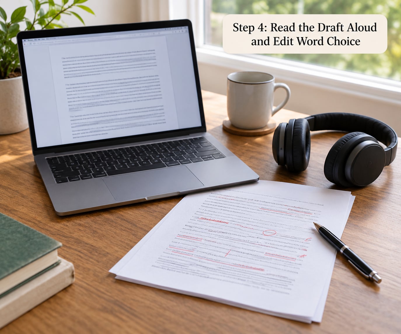 Step 4: Read the Draft Aloud and Edit Word Choice