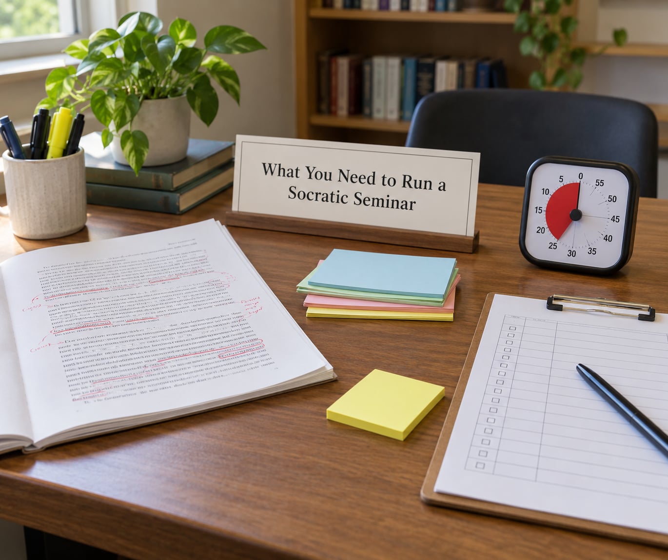 What You Need to Run a Socratic Seminar