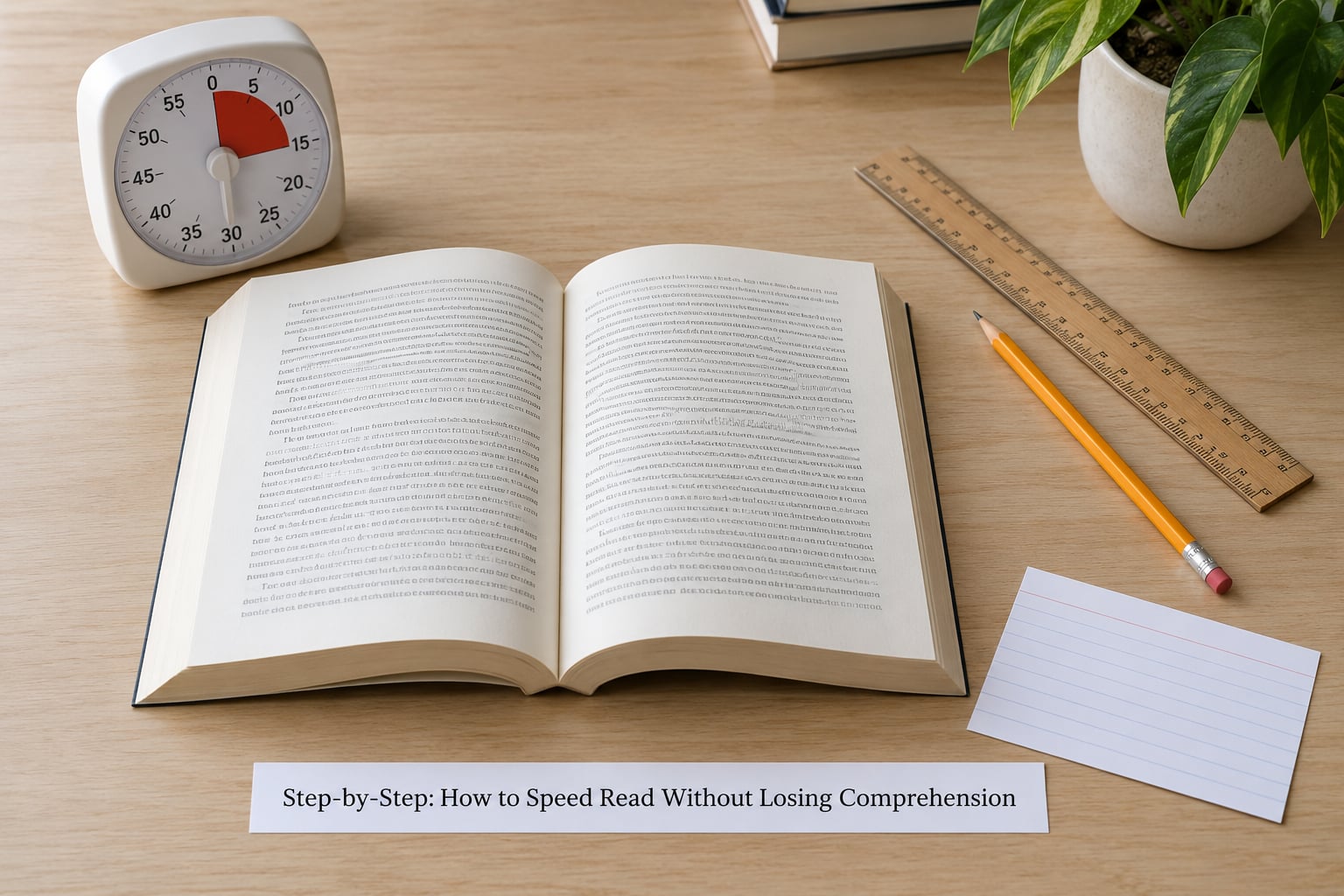 Step-by-Step: How to Speed Read Without Losing Comprehension