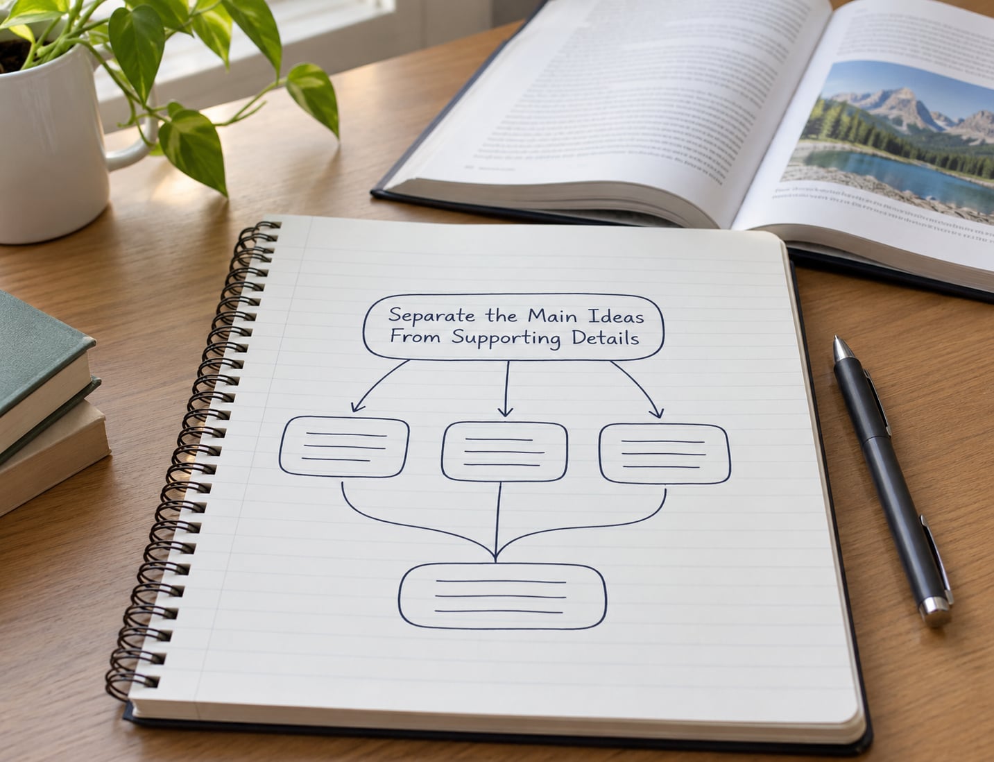 Separate the Main Ideas From Supporting Details