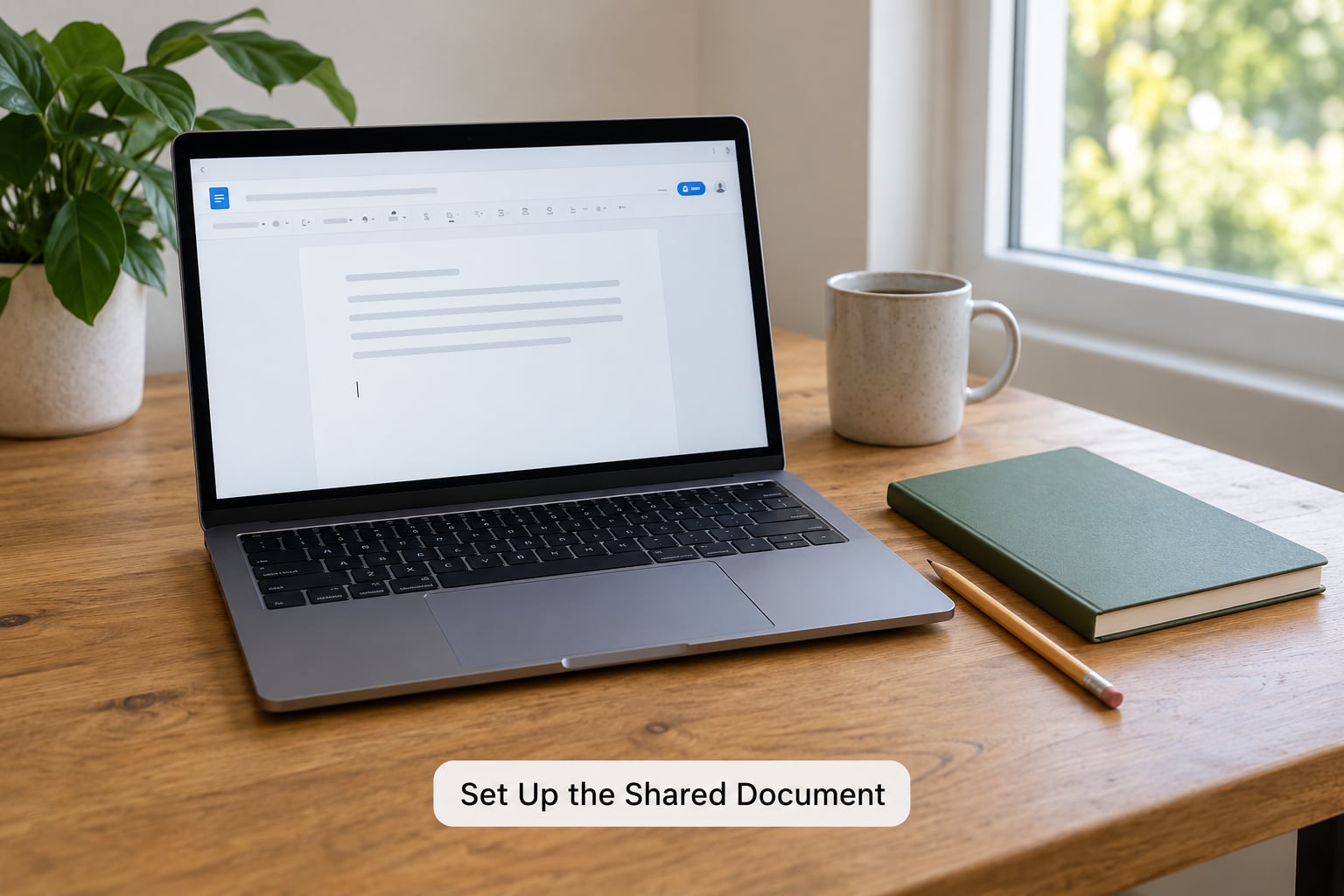 Set Up the Shared Document