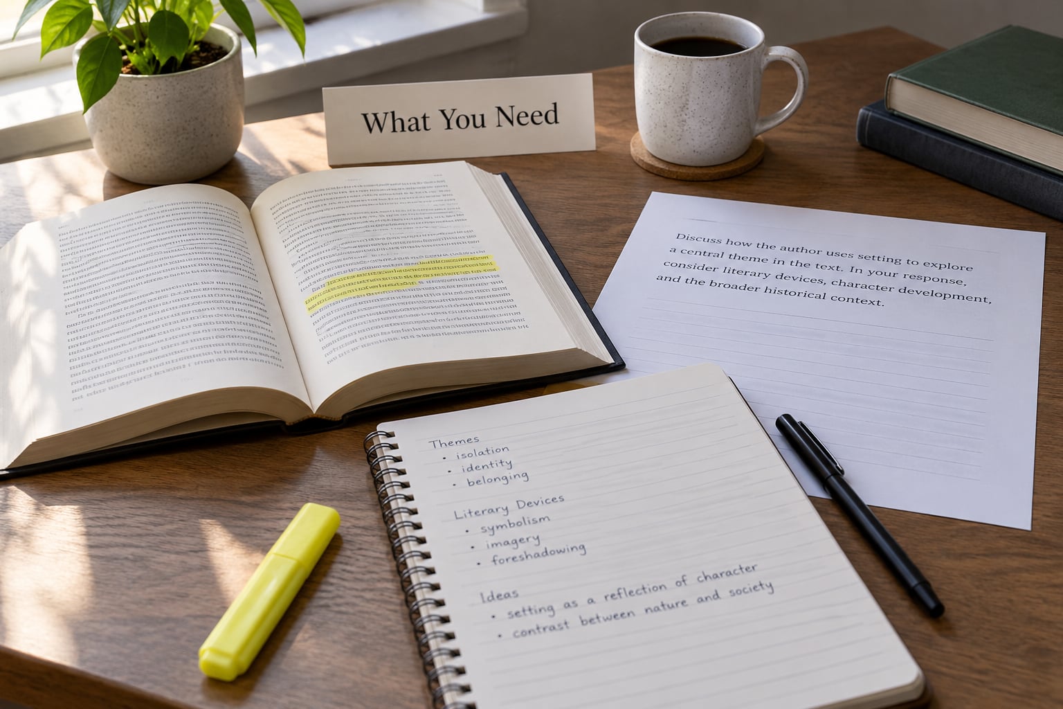 What You Need
