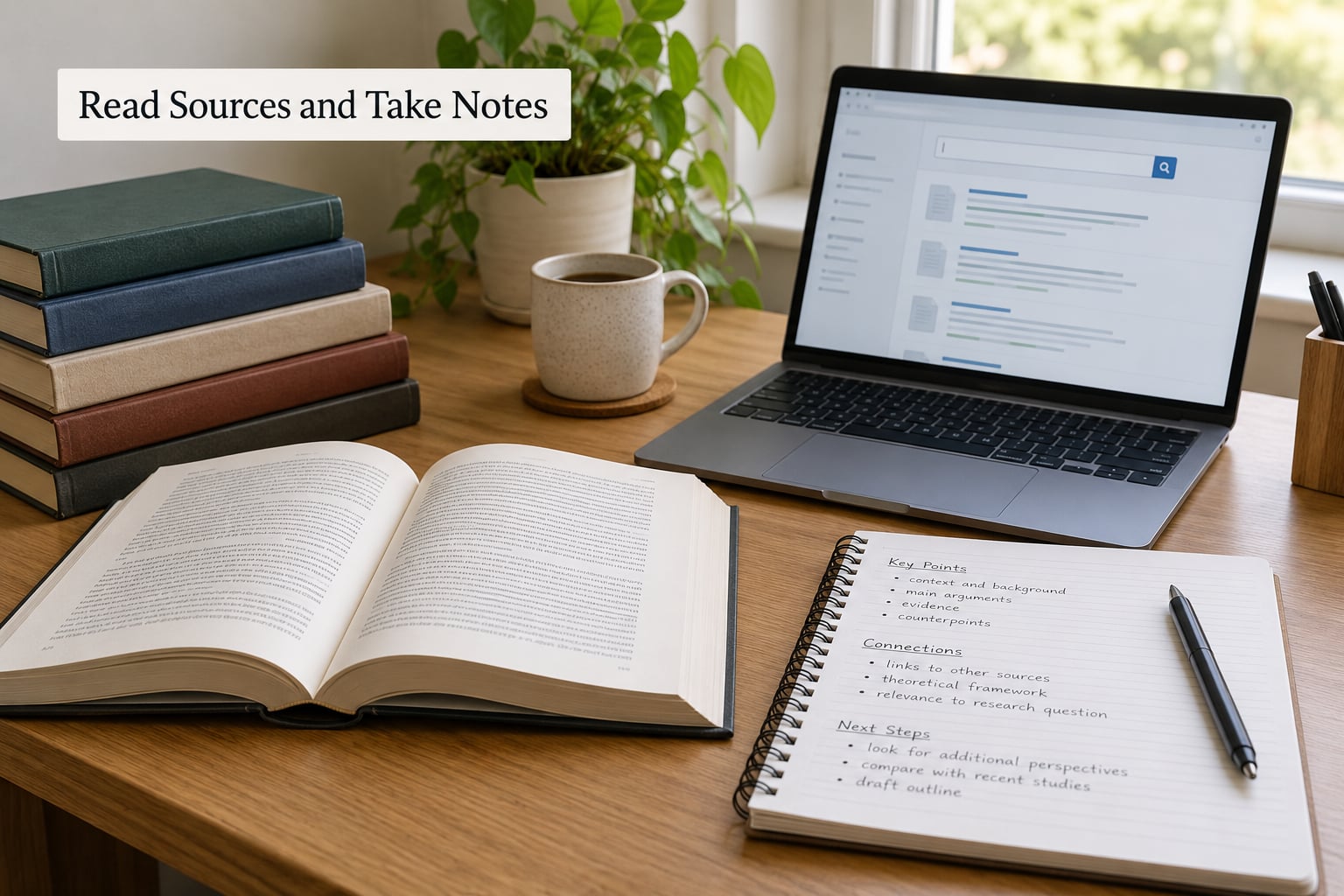 Read Sources and Take Notes