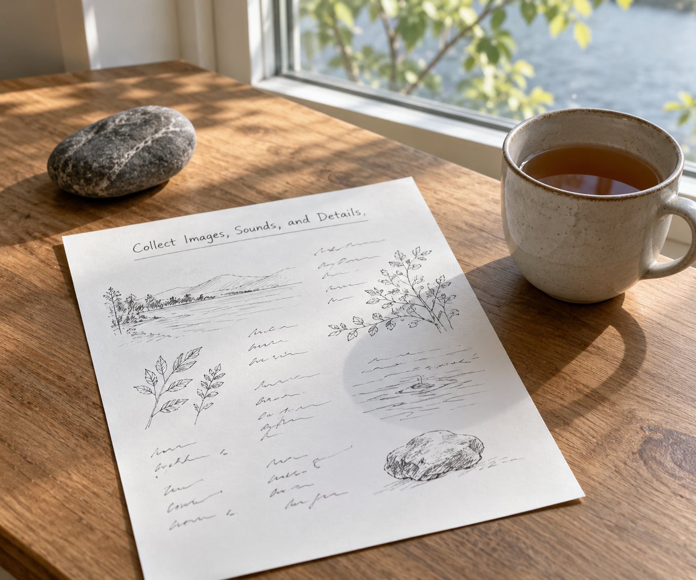Collect Images, Sounds, and Details
