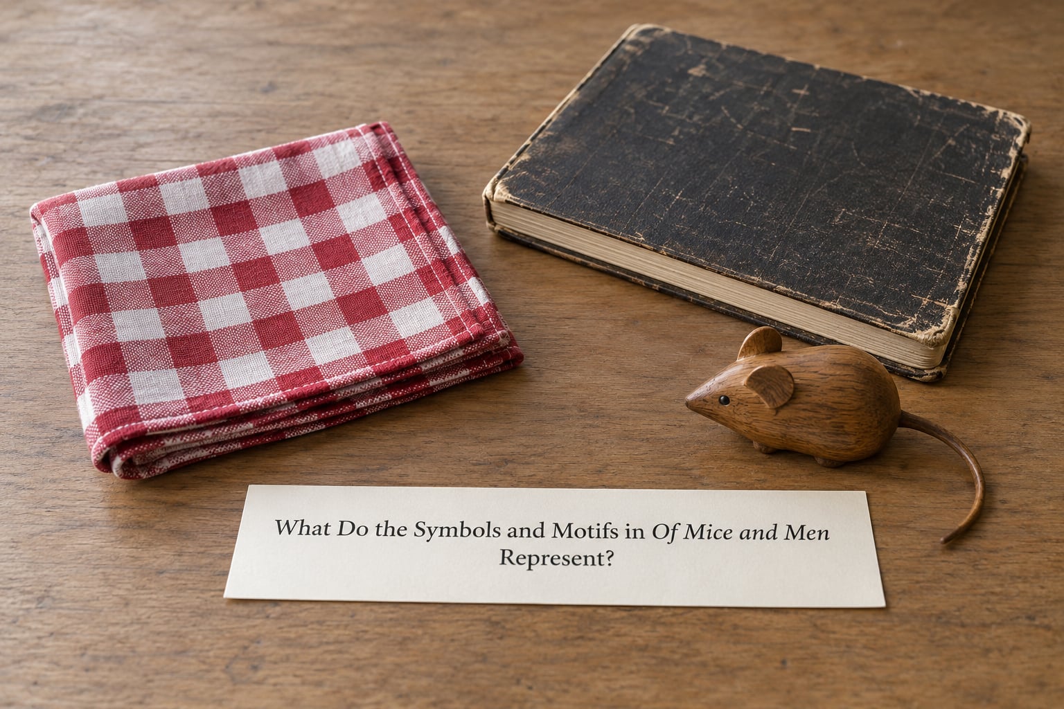 What Do the Symbols and Motifs in Of Mice and Men Represent?