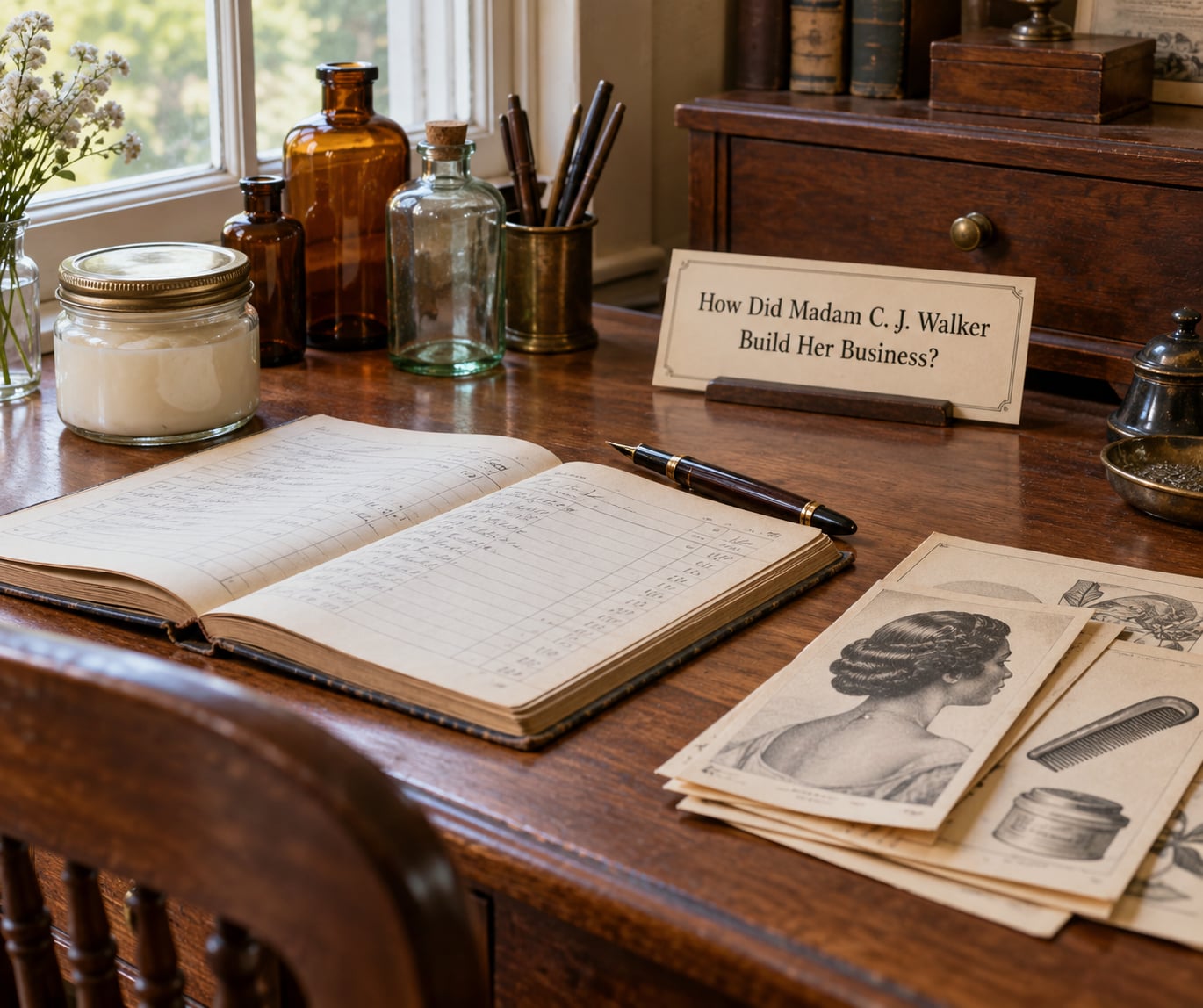 How Did Madam C. J. Walker Build Her Business?