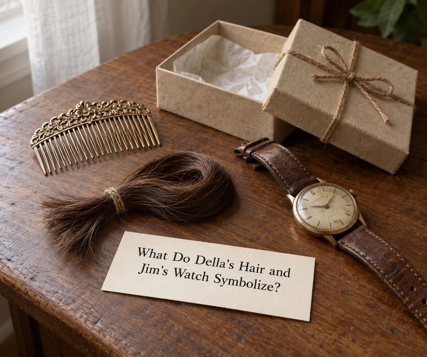 What Do Della's Hair and Jim's Watch Symbolize?