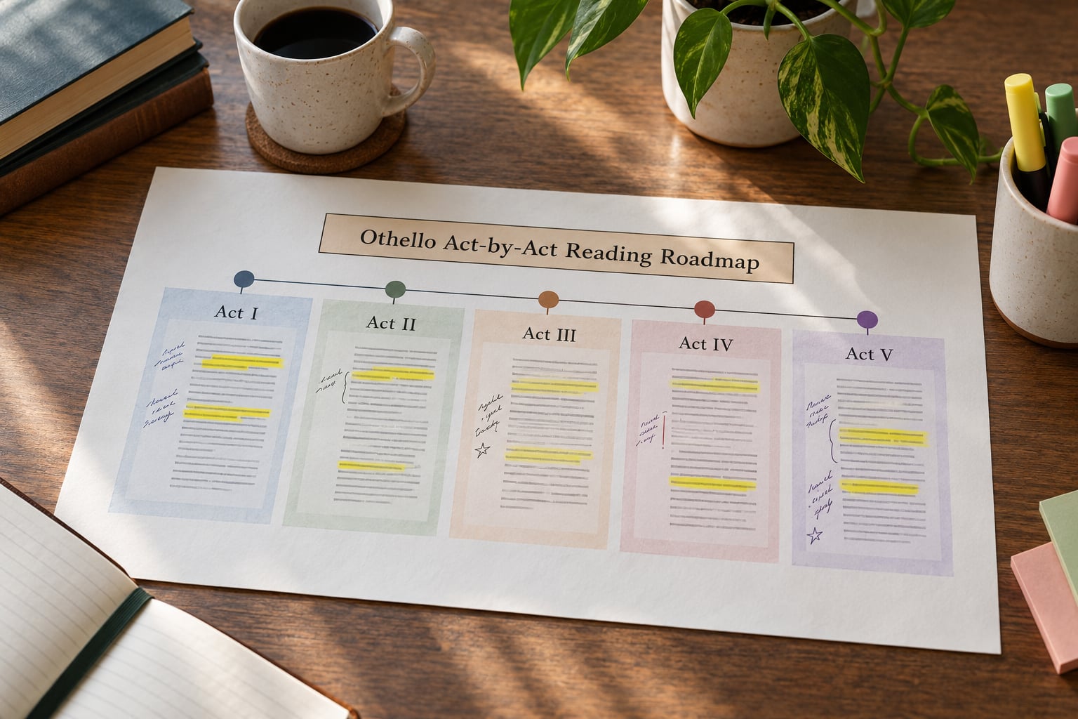 Othello Act-by-Act Reading Roadmap