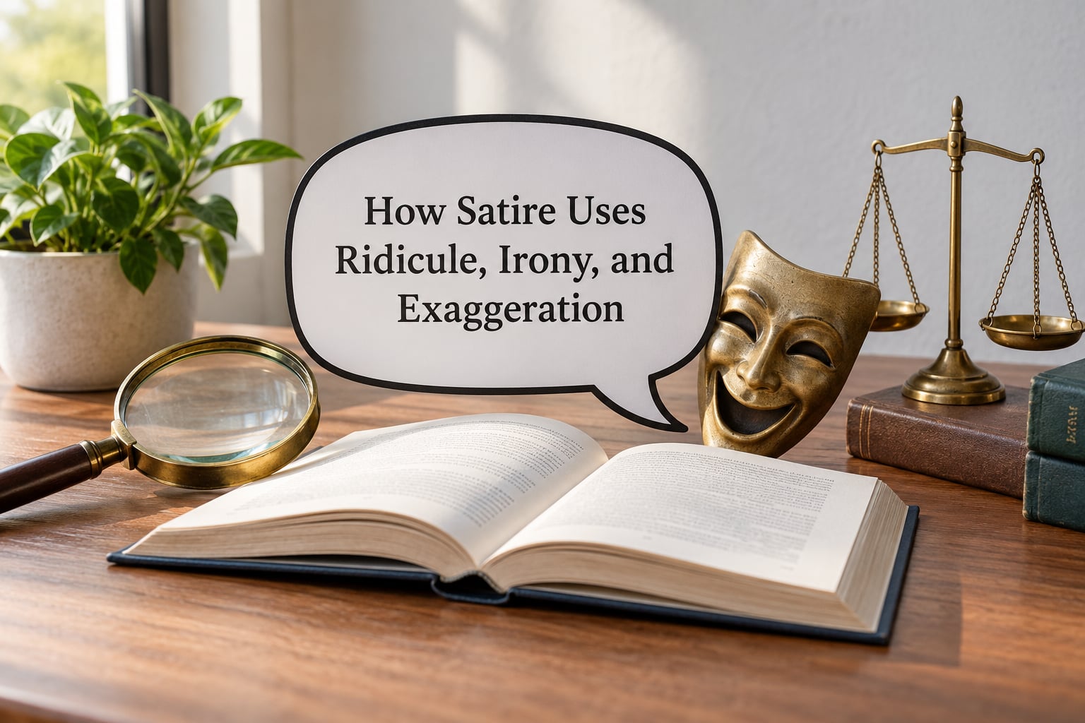 How Satire Uses Ridicule, Irony, and Exaggeration