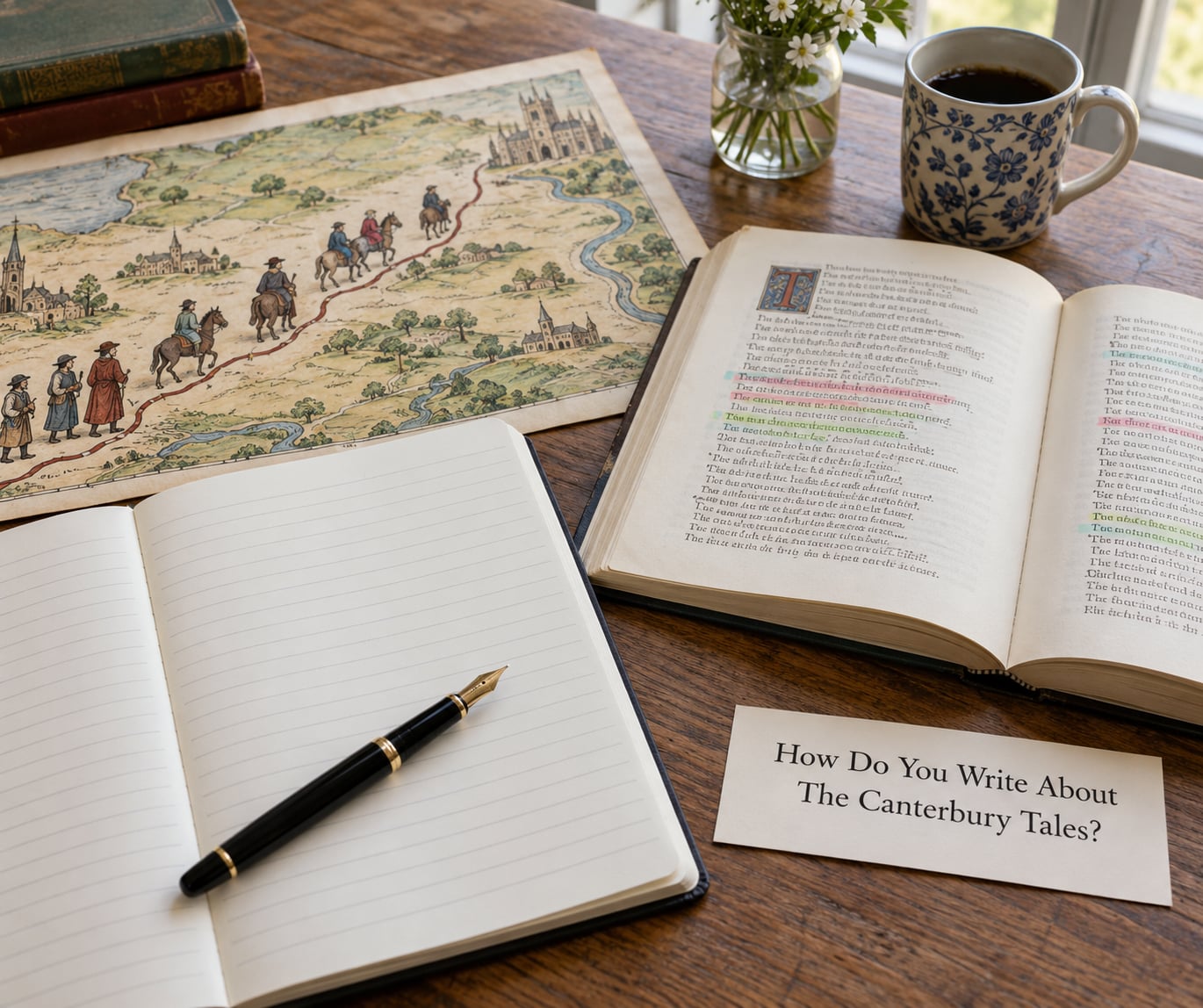 How Do You Write About The Canterbury Tales?