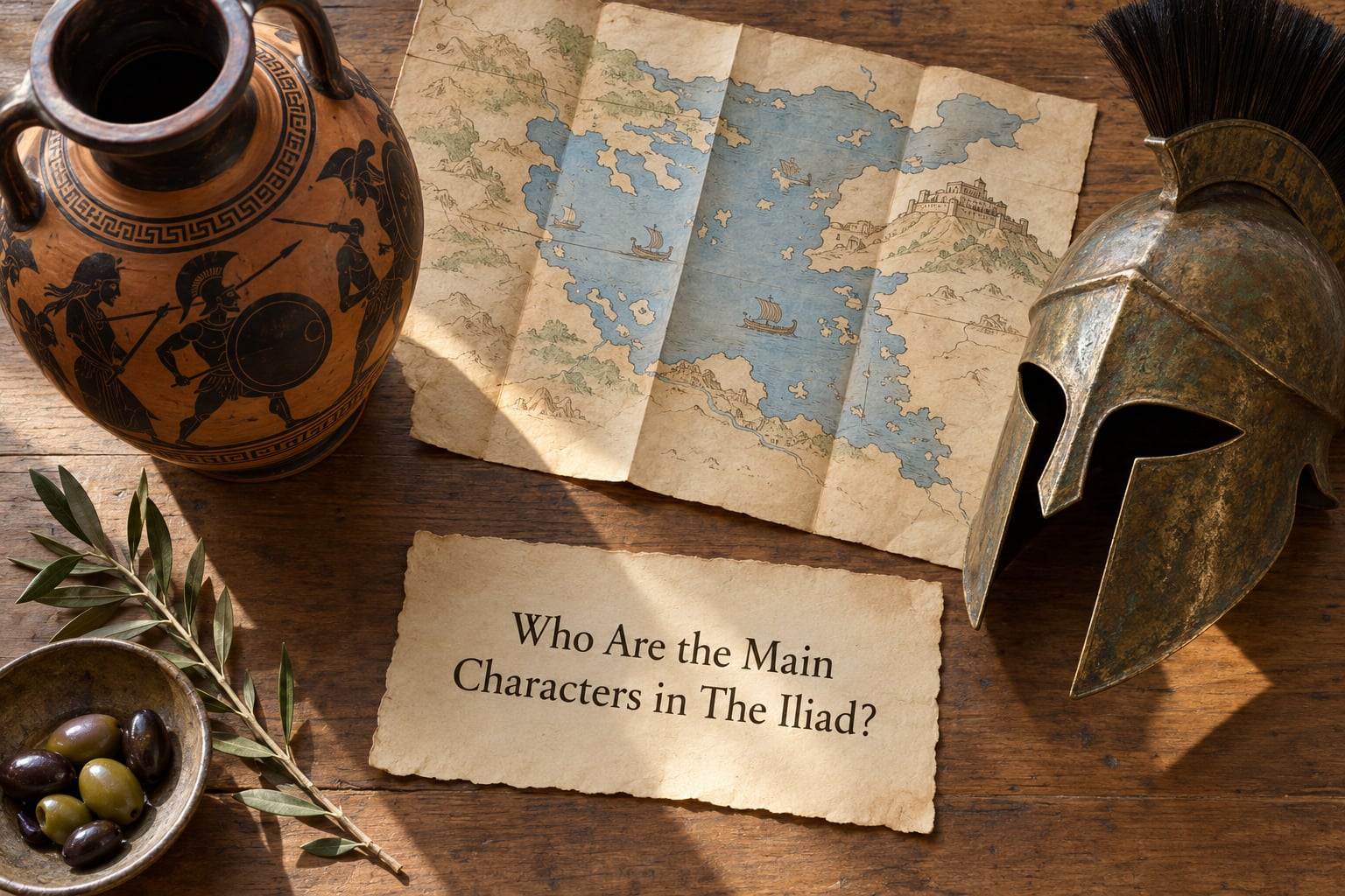 Who Are the Main Characters in The Iliad?