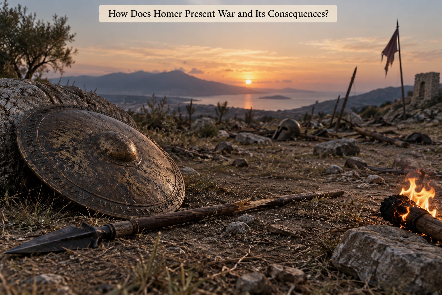 How Does Homer Present War and Its Consequences?