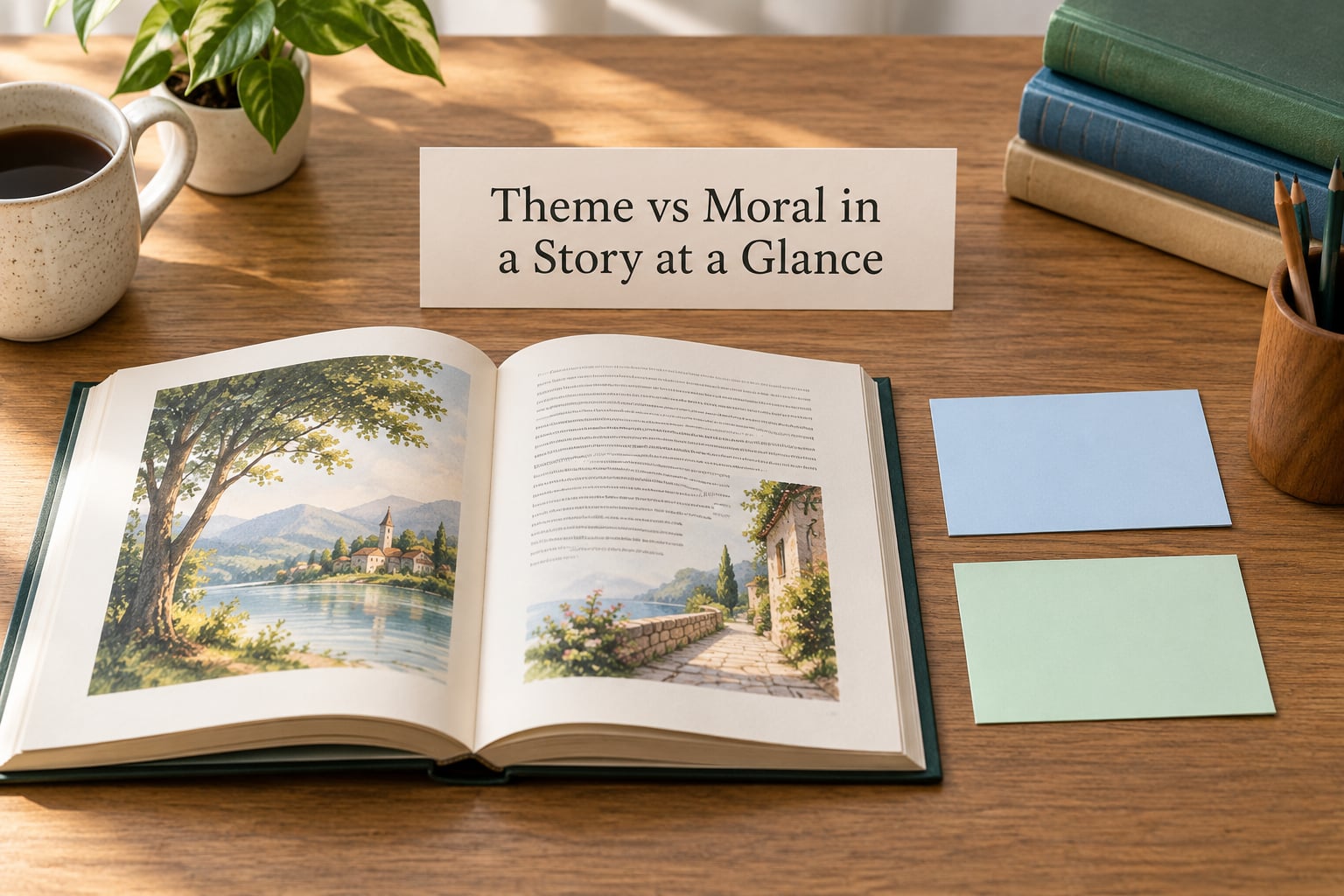 Theme vs Moral in a Story at a Glance