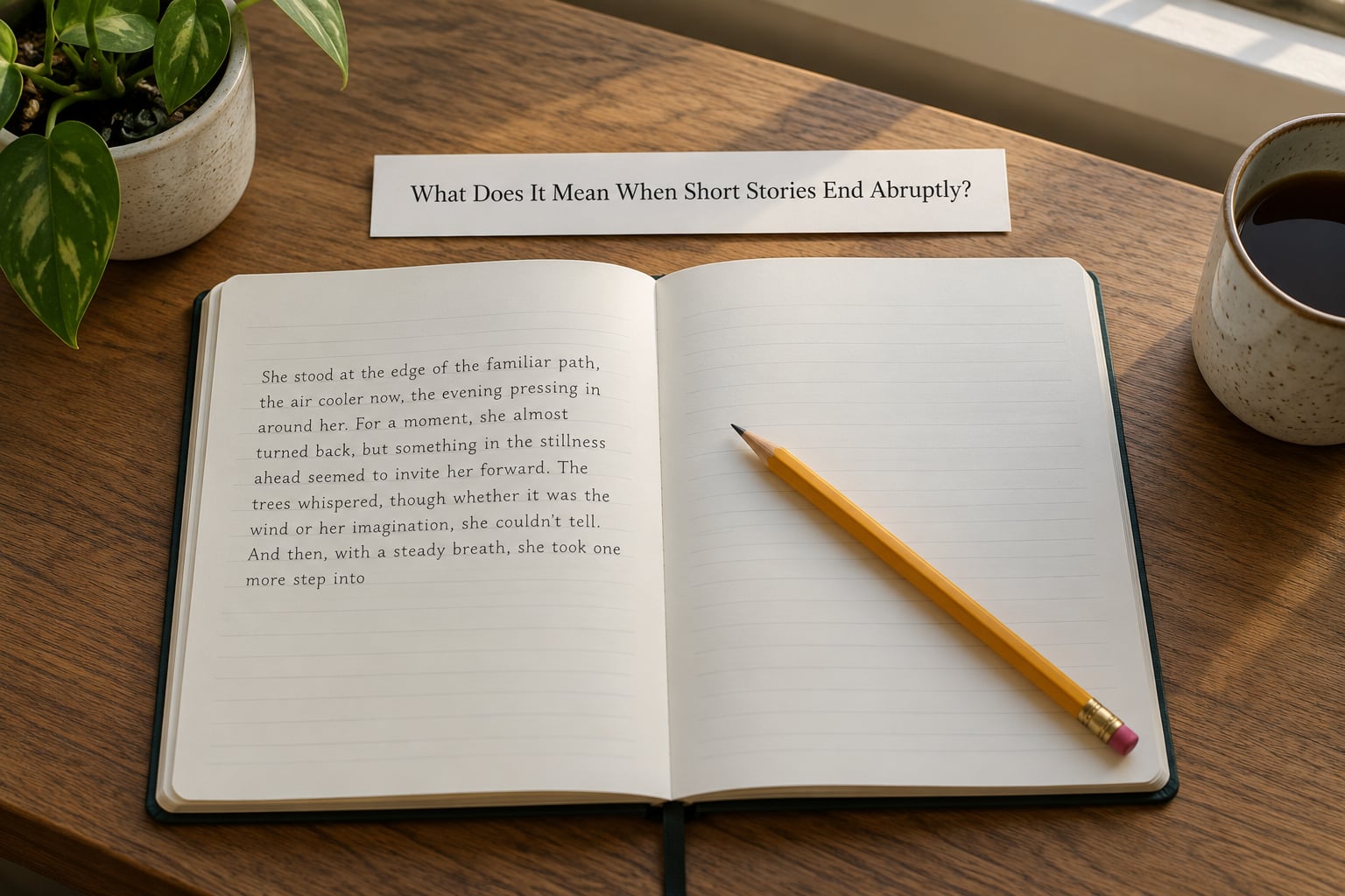 What Does It Mean When Short Stories End Abruptly?